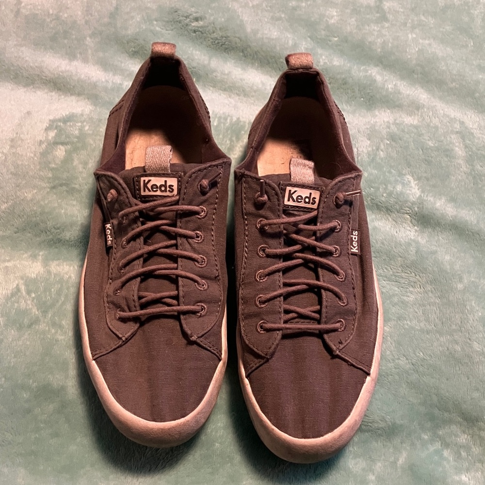 Keds Women's Gray Casual Flats